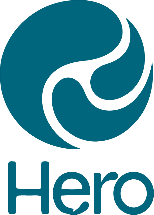 Hero logo vertical